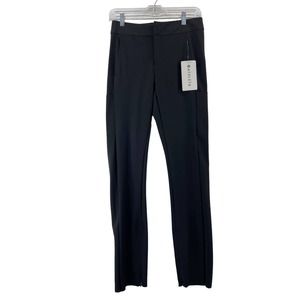 Athleta Black Stellar Trouser Pant Sz 6T Tall